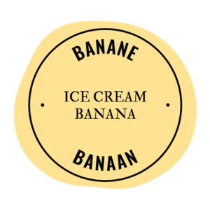 glace banane