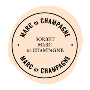 sorbet marc de champagne