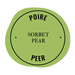 sorbet poire